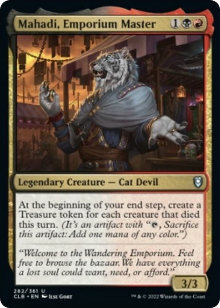 Mahadi, Emporium Master [Commander Legends: Battle for Baldur's Gate] 282