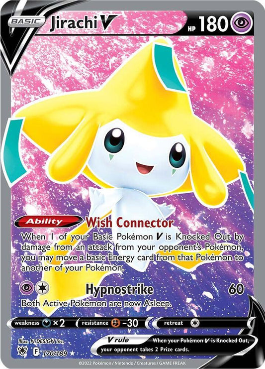 Jirachi V (Full Art) [SWSH10: Astral Radiance] 170/189
