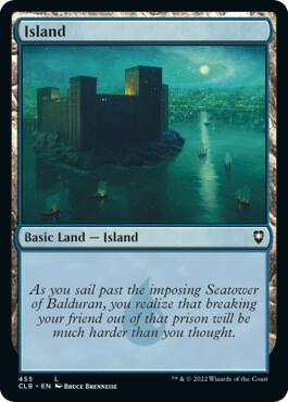 Island (455) [Commander Legends: Battle for Baldur's Gate] 455