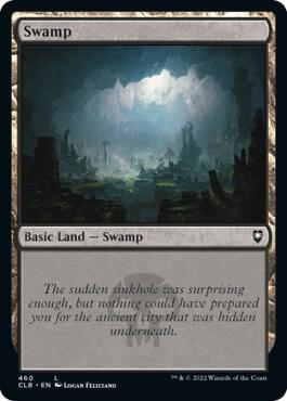 Swamp (460) [Commander Legends: Battle for Baldur's Gate] 460