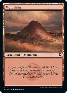 Mountain (463) [Commander Legends: Battle for Baldur's Gate] 463