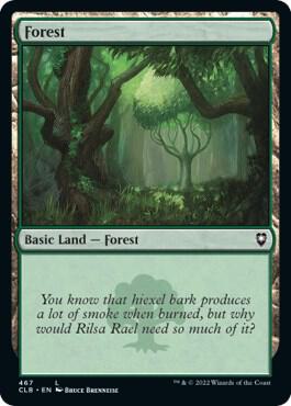 Forest (467) [Commander Legends: Battle for Baldur's Gate] 467