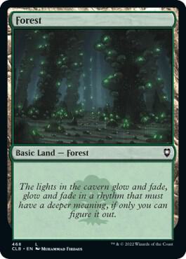 Forest (468) [Commander Legends: Battle for Baldur's Gate] 468