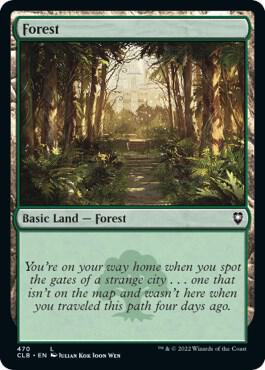 Forest (470) [Commander Legends: Battle for Baldur's Gate] 470