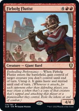 Firbolg Flutist [Commander Legends: Battle for Baldur's Gate] 174