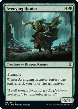 Avenging Hunter [Commander Legends: Battle for Baldur's Gate] 215