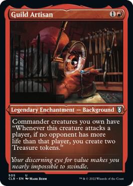 Guild Artisan (Foil Etched) [Commander Legends: Battle for Baldur's Gate] 505