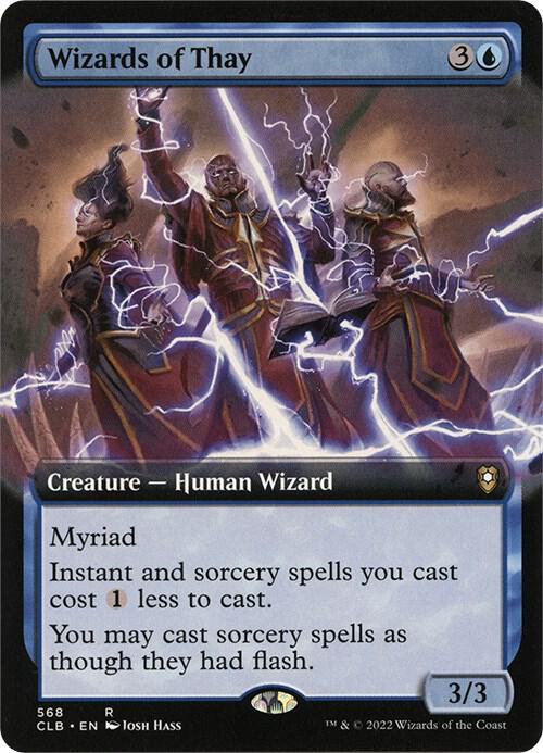 Wizards of Thay (Extended Art) [Commander Legends: Battle for Baldur's Gate] 568