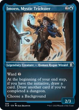 Imoen, Mystic Trickster (Foil Etched) [Commander Legends: Battle for Baldur's Gate] 486