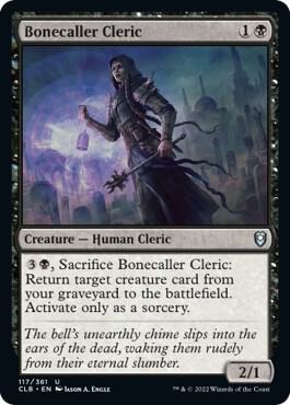 Bonecaller Cleric [Commander Legends: Battle for Baldur's Gate] 117
