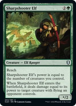 Sharpshooter Elf [Commander Legends: Battle for Baldur's Gate] 253