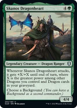 Skanos Dragonheart [Commander Legends: Battle for Baldur's Gate] 255