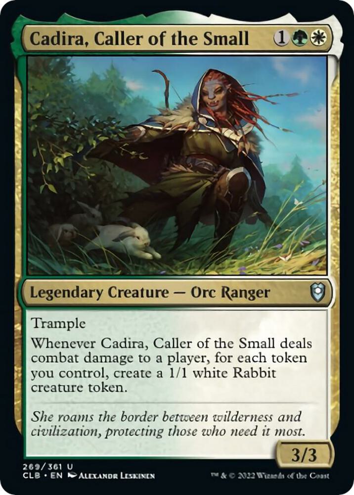 Cadira, Caller of the Small [Commander Legends: Battle for Baldur's Gate] 269