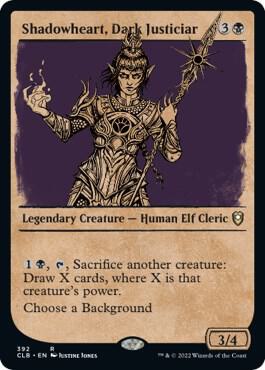 Shadowheart, Dark Justiciar (Showcase) [Commander Legends: Battle for Baldur's Gate] 392