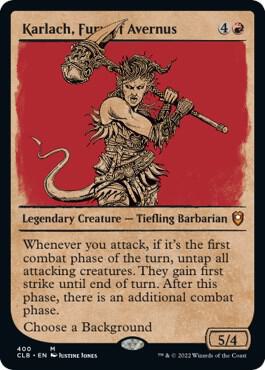 Karlach, Fury of Avernus (Showcase) [Commander Legends: Battle for Baldur's Gate] 400