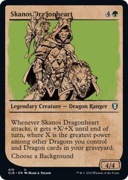 Skanos Dragonheart (Showcase) [Commander Legends: Battle for Baldur's Gate] 410