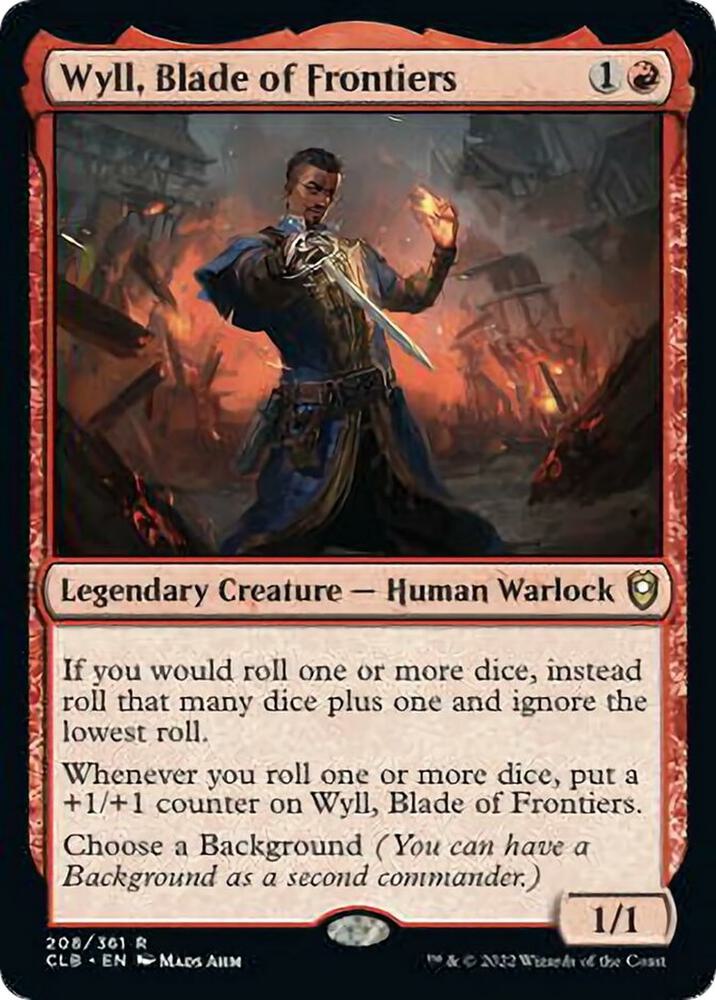 Wyll, Blade of Frontiers [Commander Legends: Battle for Baldur's Gate] 208