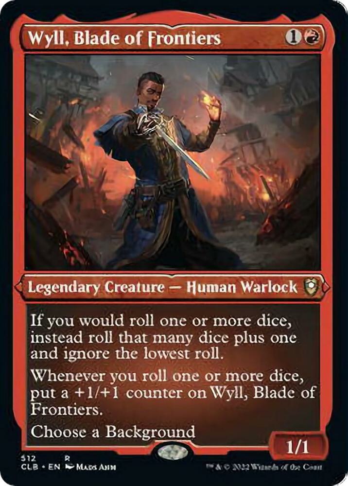 Wyll, Blade of Frontiers (Foil Etched) [Commander Legends: Battle for Baldur's Gate] 512