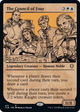 The Council of Four (Showcase) [Commander Legends: Battle for Baldur's Gate] 419