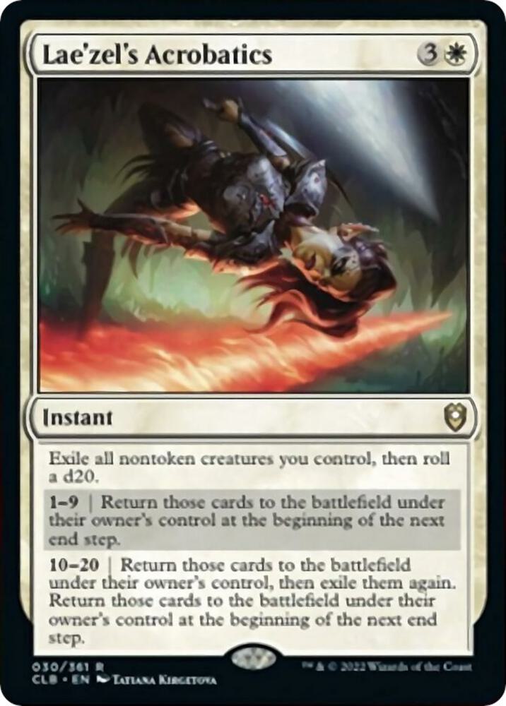 Lae'zel's Acrobatics [Commander Legends: Battle for Baldur's Gate] 30