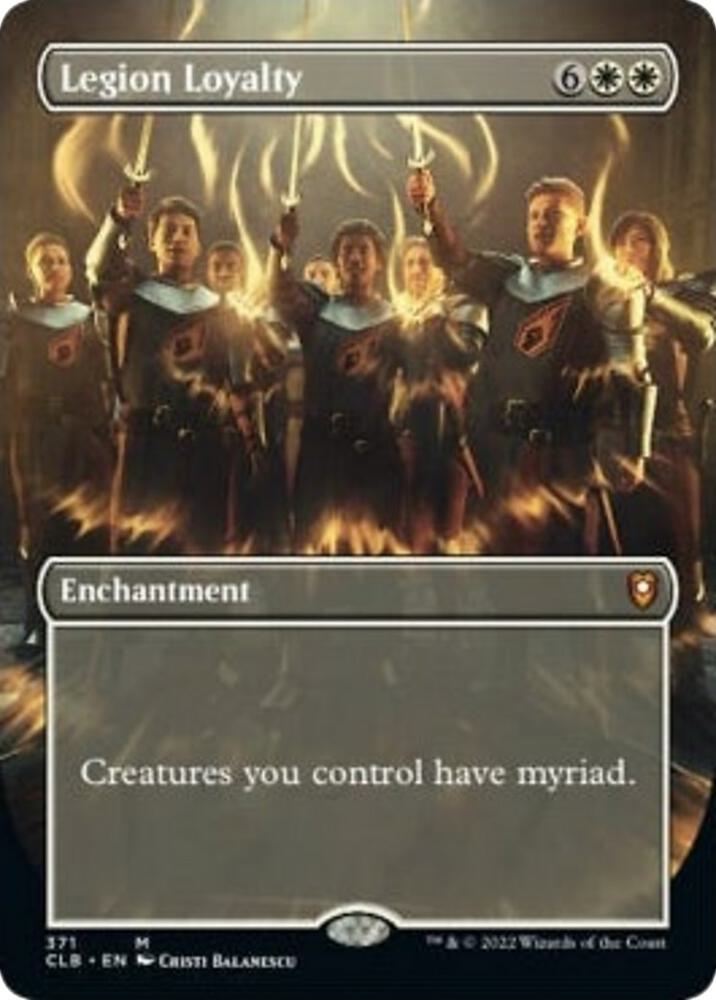 Legion Loyalty (Borderless) [Commander Legends: Battle for Baldur's Gate] 371