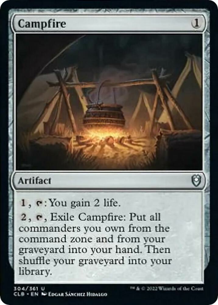 Campfire [Commander Legends: Battle for Baldur's Gate] 304