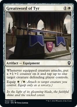 Greatsword of Tyr [Commander Legends: Battle for Baldur's Gate] 22