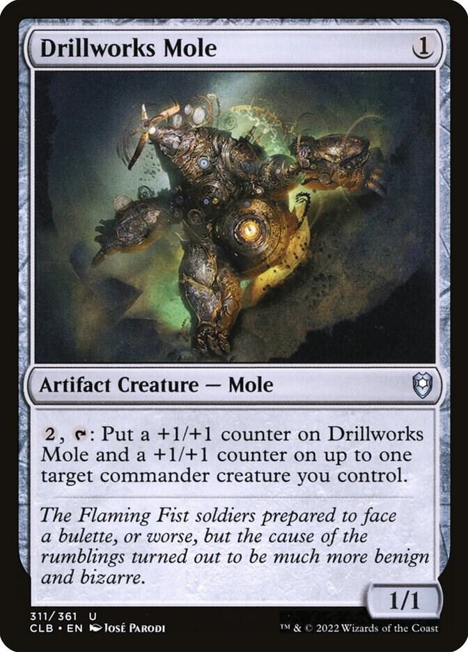Drillworks Mole [Commander Legends: Battle for Baldur's Gate] 311
