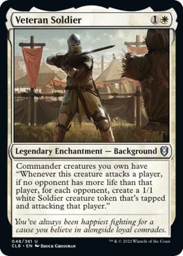 Veteran Soldier [Commander Legends: Battle for Baldur's Gate] 48