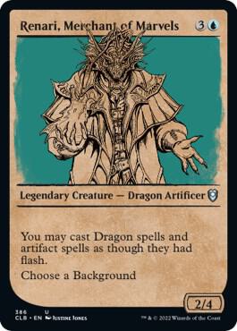 Renari, Merchant of Marvels (Showcase) [Commander Legends: Battle for Baldur's Gate] 386