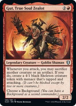 Gut, True Soul Zealot [Commander Legends: Battle for Baldur's Gate] 180