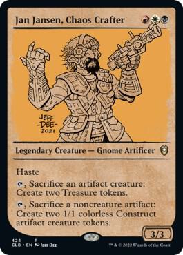 Jan Jansen, Chaos Crafter (Showcase) [Commander Legends: Battle for Baldur's Gate] 424