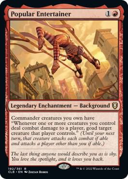 Popular Entertainer [Commander Legends: Battle for Baldur's Gate] 192