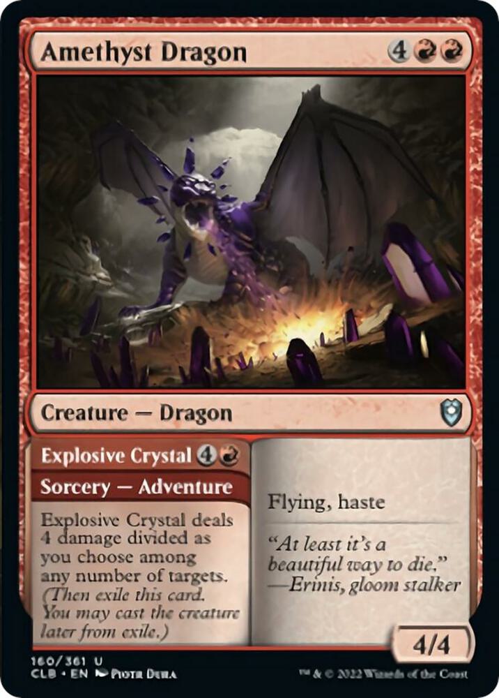 Amethyst Dragon [Commander Legends: Battle for Baldur's Gate] 160