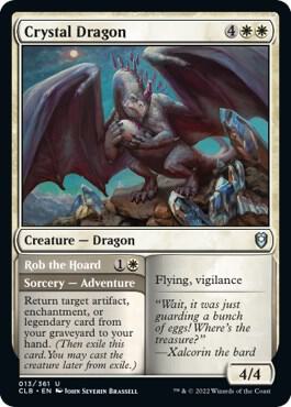 Crystal Dragon [Commander Legends: Battle for Baldur's Gate] 13