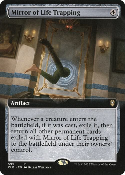 Mirror of Life Trapping (Extended Art) [Commander Legends: Battle for Baldur's Gate] 599