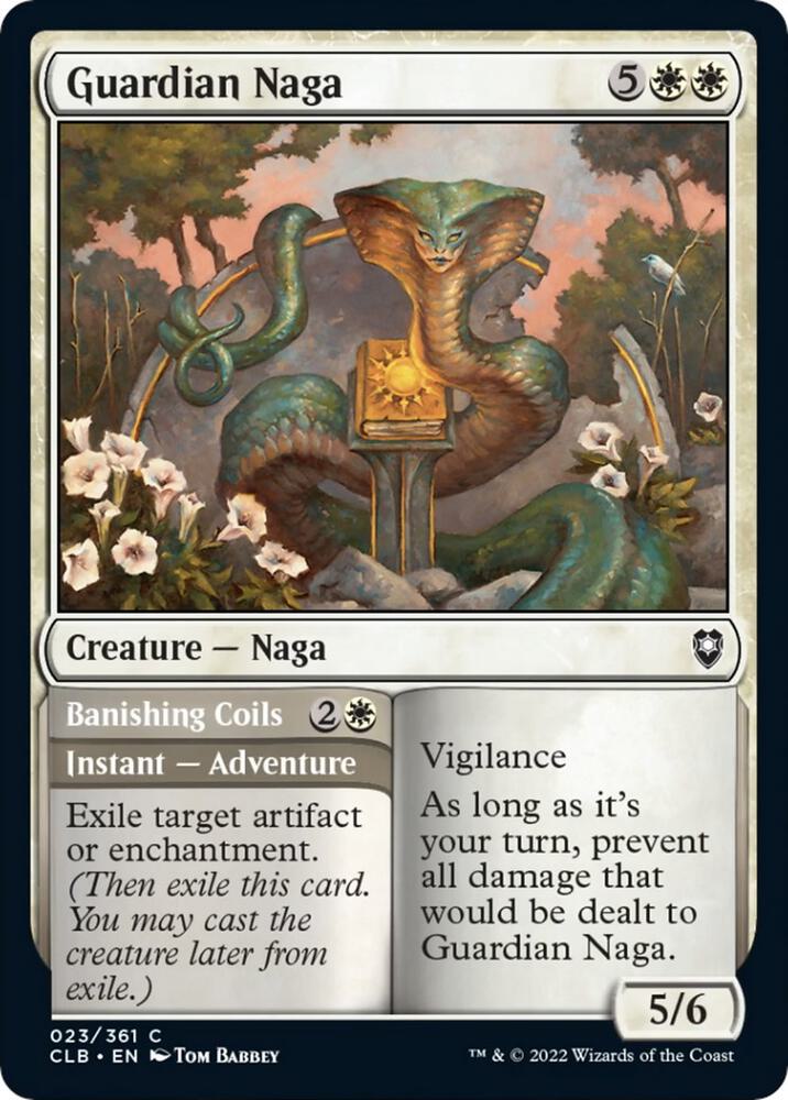 Guardian Naga [Commander Legends: Battle for Baldur's Gate] 23