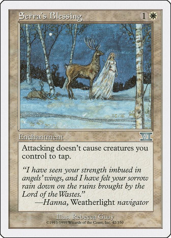 Serra's Blessing [Classic Sixth Edition] 42