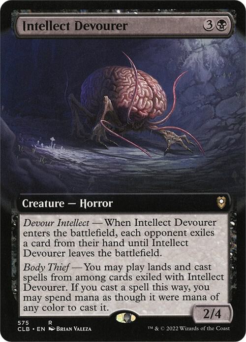 Intellect Devourer (Extended Art) [Commander Legends: Battle for Baldur's Gate] 575