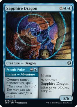 Sapphire Dragon [Commander Legends: Battle for Baldur's Gate] 94