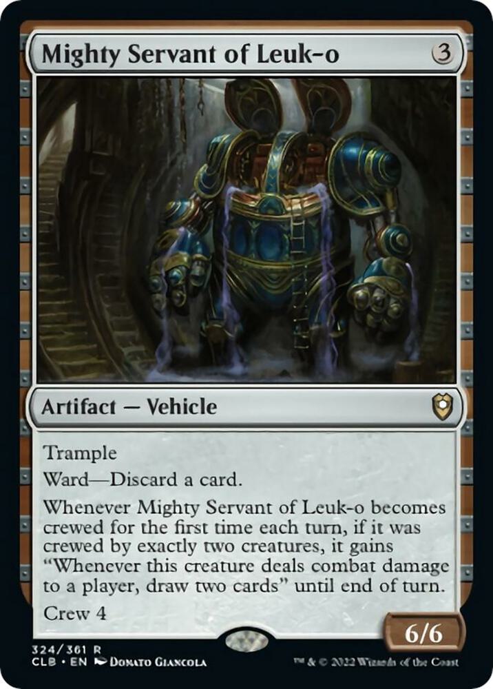 Mighty Servant of Leuk-o [Commander Legends: Battle for Baldur's Gate] 324