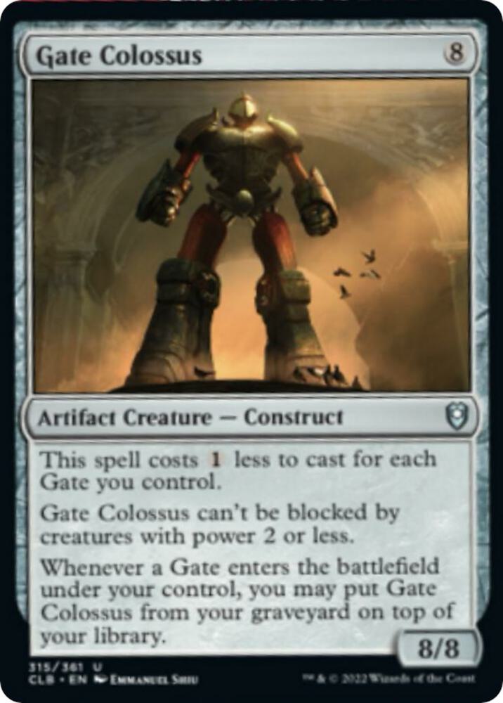Gate Colossus [Commander Legends: Battle for Baldur's Gate] 315