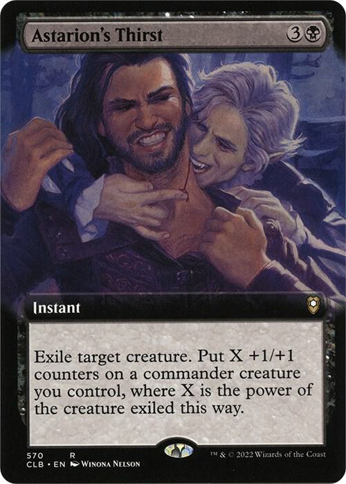 Astarion's Thirst (Extended Art) [Commander Legends: Battle for Baldur's Gate] 570