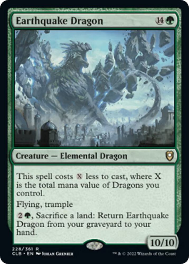 Earthquake Dragon [Commander Legends: Battle for Baldur's Gate] 228