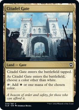 Citadel Gate [Commander Legends: Battle for Baldur's Gate] 349