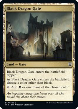 Black Dragon Gate [Commander Legends: Battle for Baldur's Gate] 347