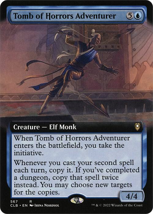 Tomb of Horrors Adventurer (Extended Art) [Commander Legends: Battle for Baldur's Gate] 567