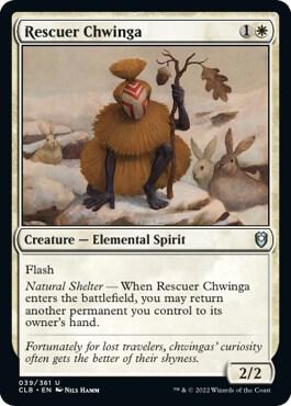 Rescuer Chwinga [Commander Legends: Battle for Baldur's Gate] 39