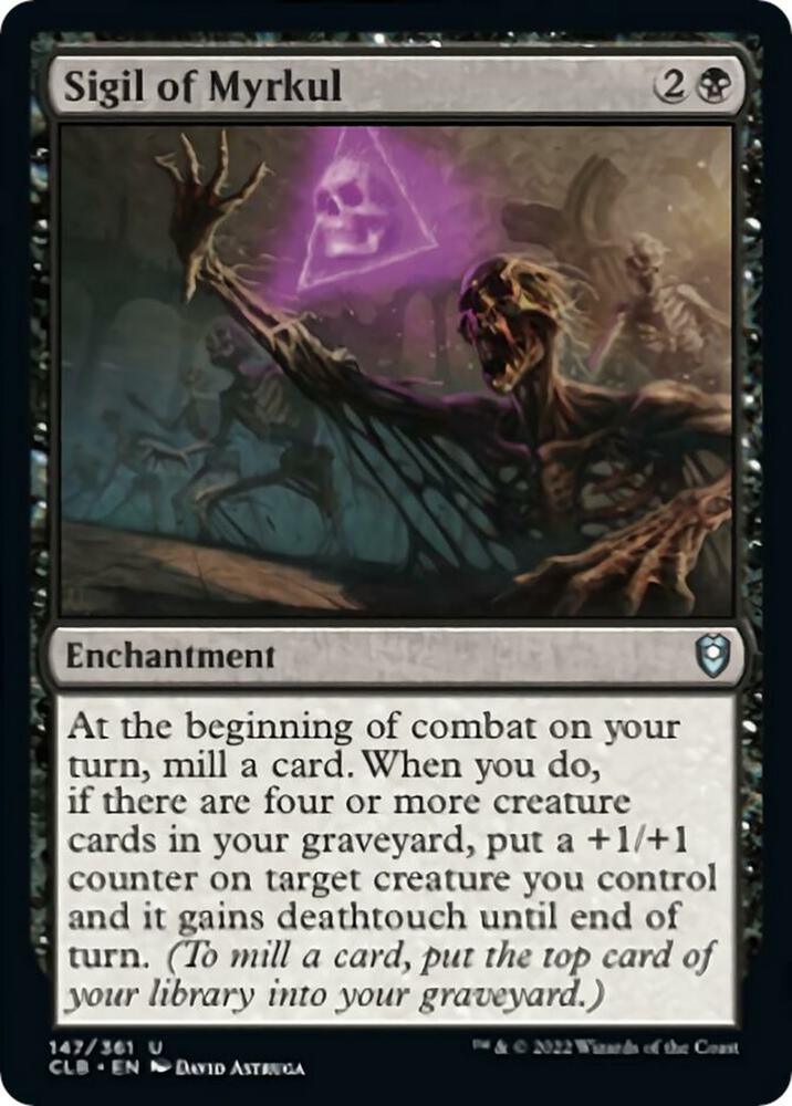 Sigil of Myrkul [Commander Legends: Battle for Baldur's Gate] 147