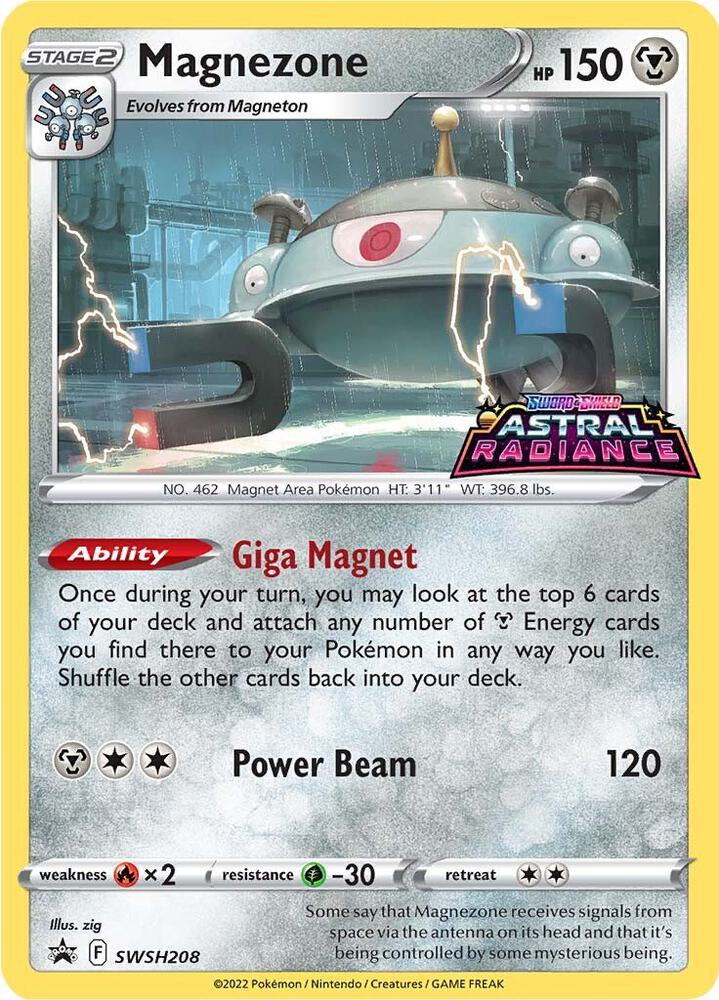 Magnezone - SWSH208 [SWSH: Sword & Shield Promo Cards] SWSH208